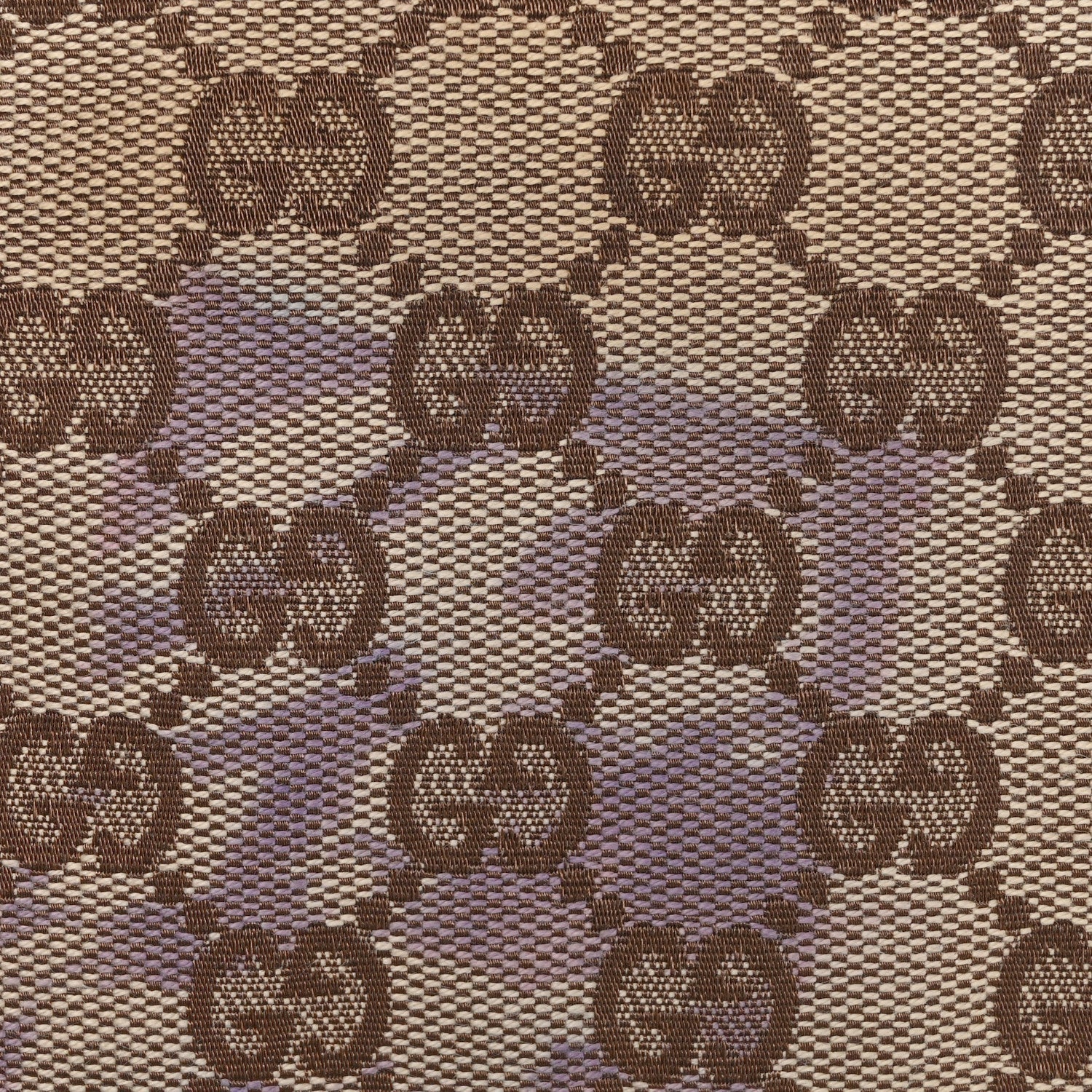 GG Monogram Web Double Pocket Belt Bag Ebony