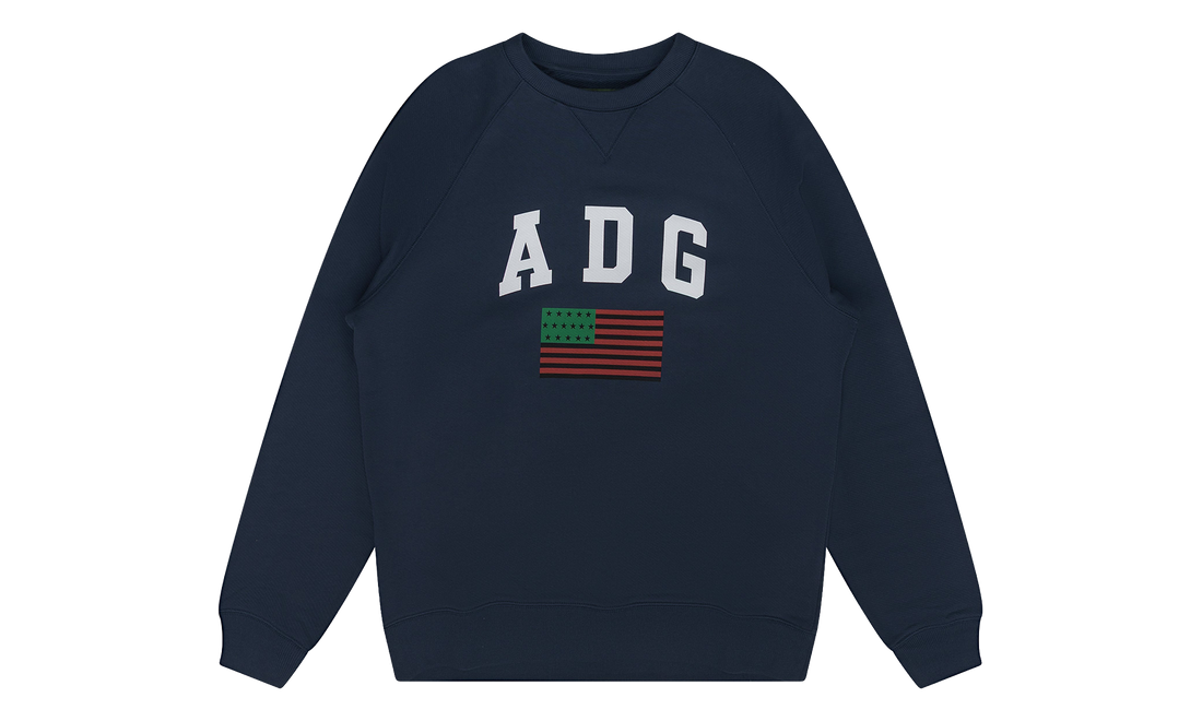 1619 Crewneck Sweater "Blue" DT823