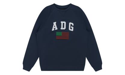 1619 Crewneck Sweater "Blue" DT823