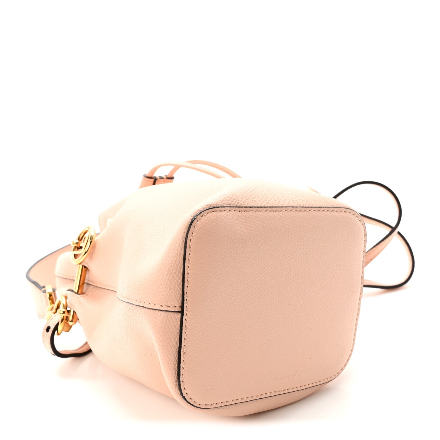 Vitello Cruise F is Fendi Mini Mon Tresor Bucket Bag Light Rose