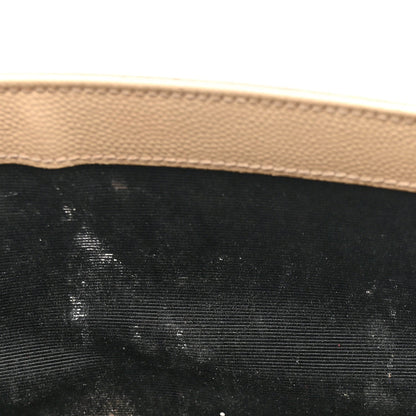 Grain De Poudre Classic Monogram Cassandre Clutch Nude