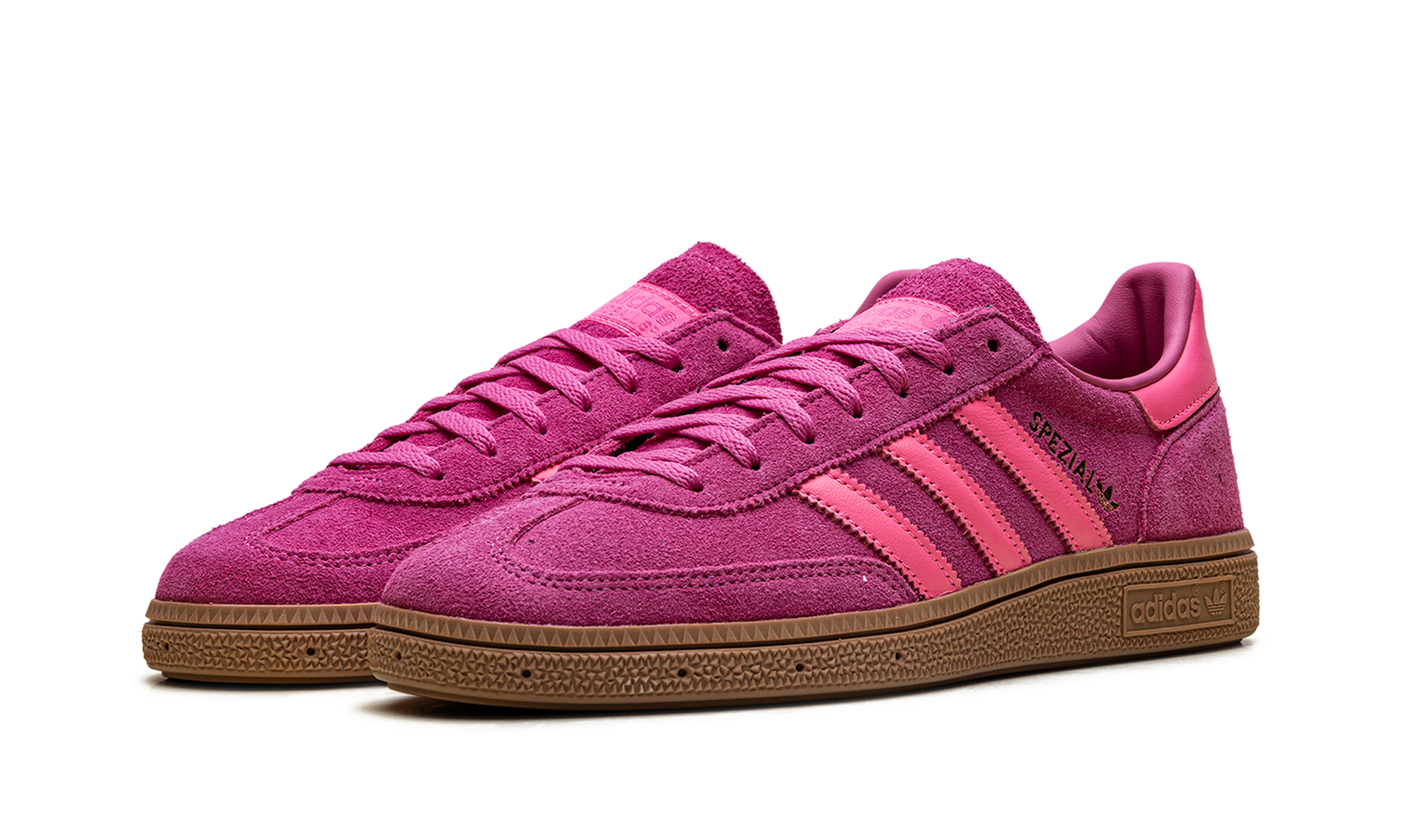 Handball Spezial WMNS "Semi Lucid Fuchsia Lucid Pink Gold Metallic" JQ7262
