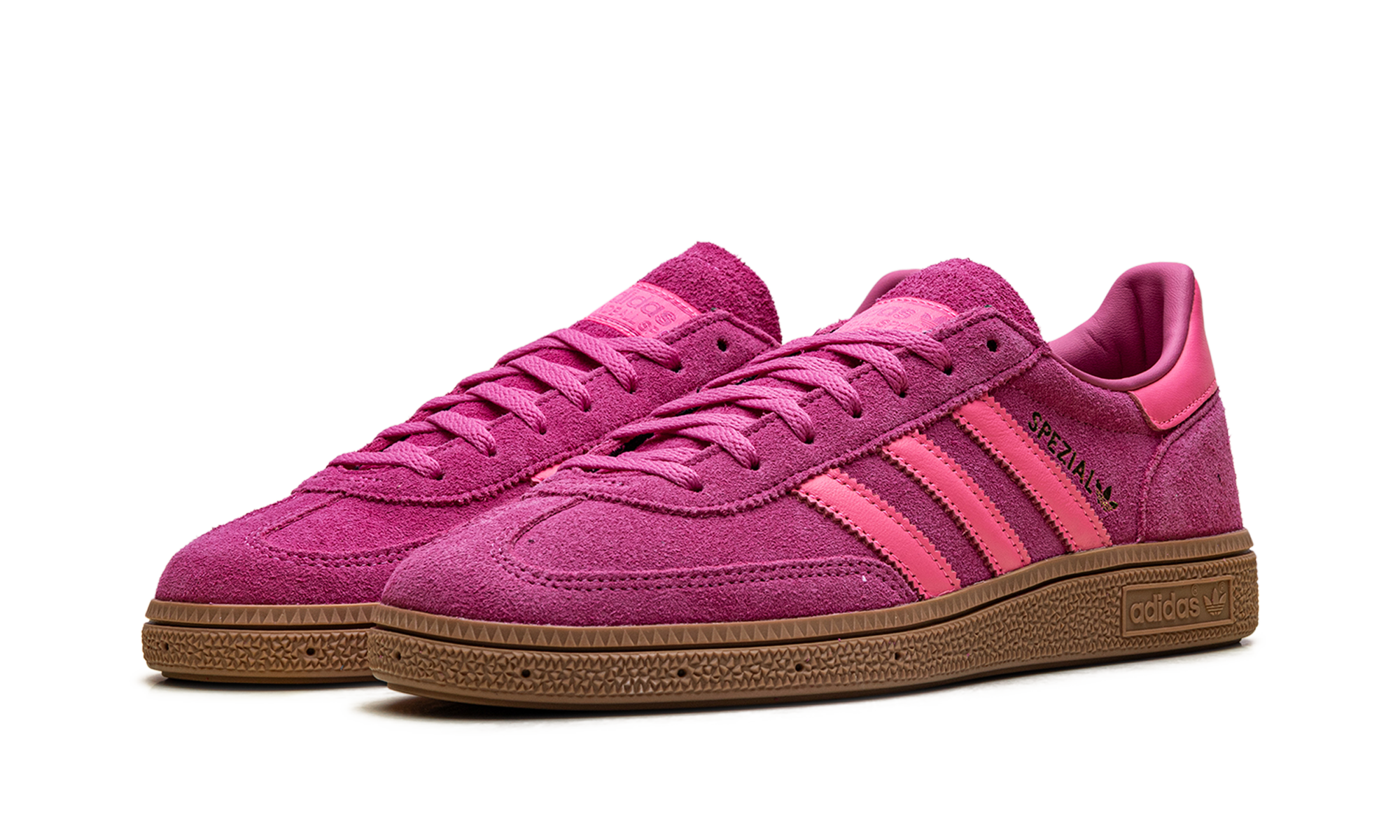 Handball Spezial WMNS "Semi Lucid Fuchsia Lucid Pink Gold Metallic" JQ7262