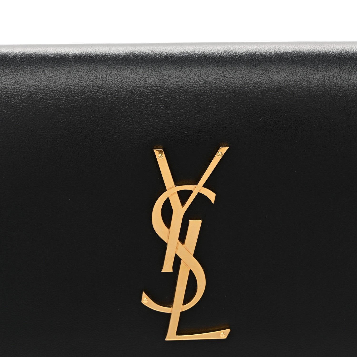 Smooth Calfskin Monogram Kate Belt Bag Black