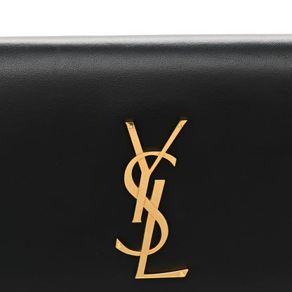 Smooth Calfskin Monogram Kate Belt Bag Black