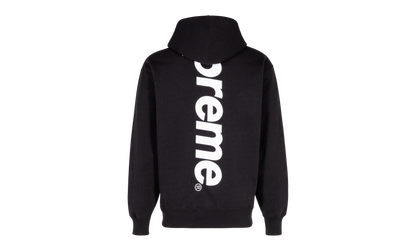 Satin Appliqué Hooded Sweatshirt "FW22" SU330