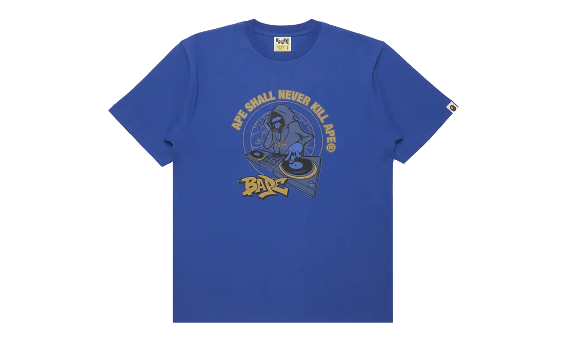 (B)Ape DJ Tee "Blue" 1J80 110 047 BLUE