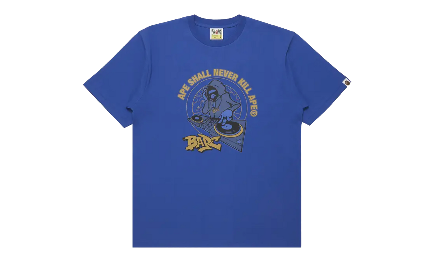 (B)Ape DJ Tee "Blue" 1J80 110 047 BLUE