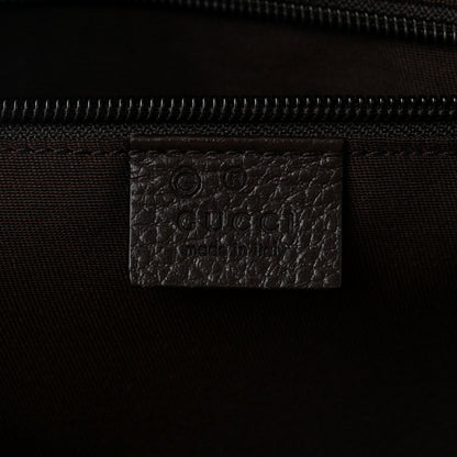 Monogram Dollar Calfskin Boston Duffle Bag Beige Ebony Testa di Moro Marrone Scuro