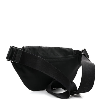 Re-Nylon Saffiano Sling Bag Black