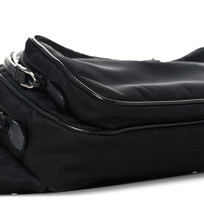 Tessuto Nylon Belt Bag Black
