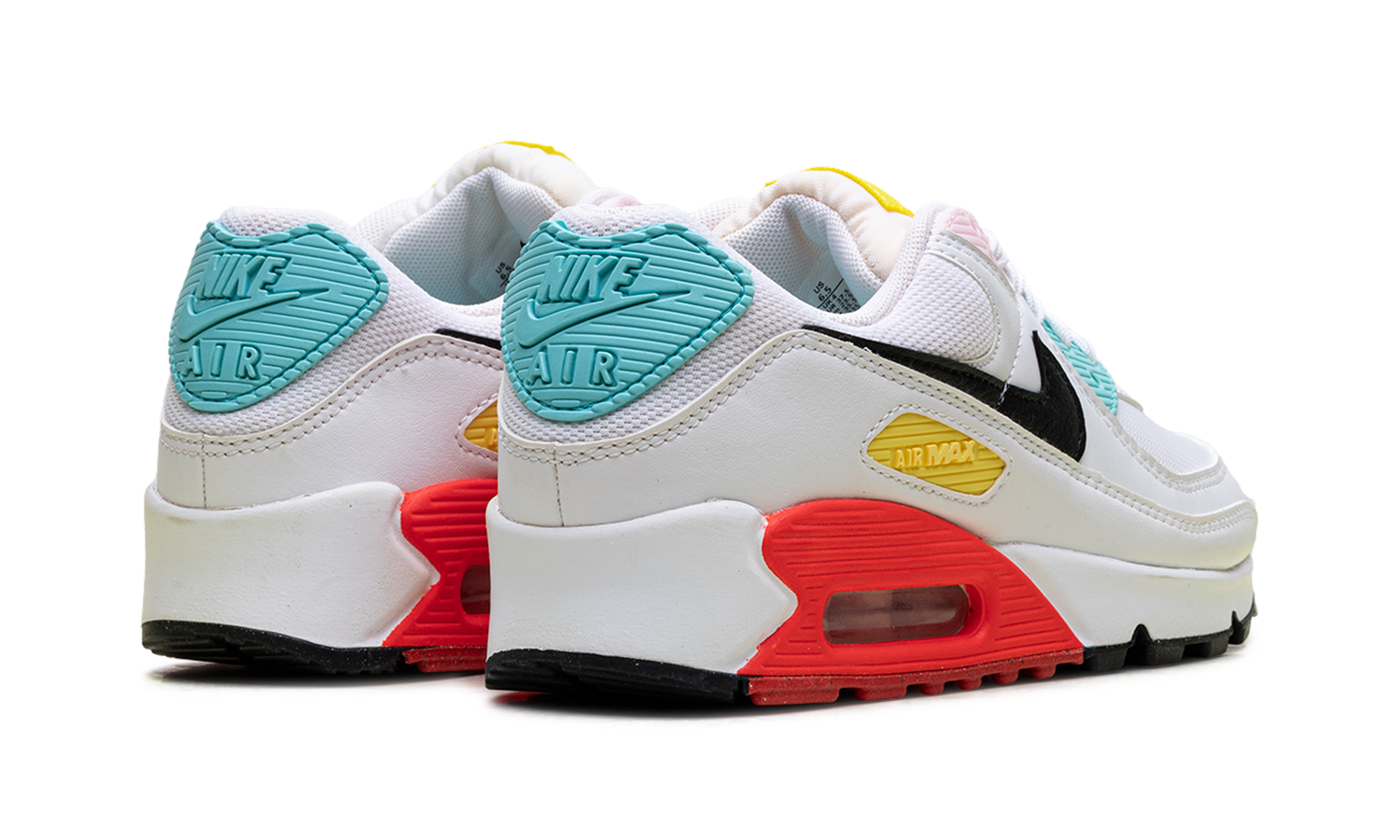Air Max 90 WMNS "White / Black / Pink Foam / Bright Crimson" FZ3622 100