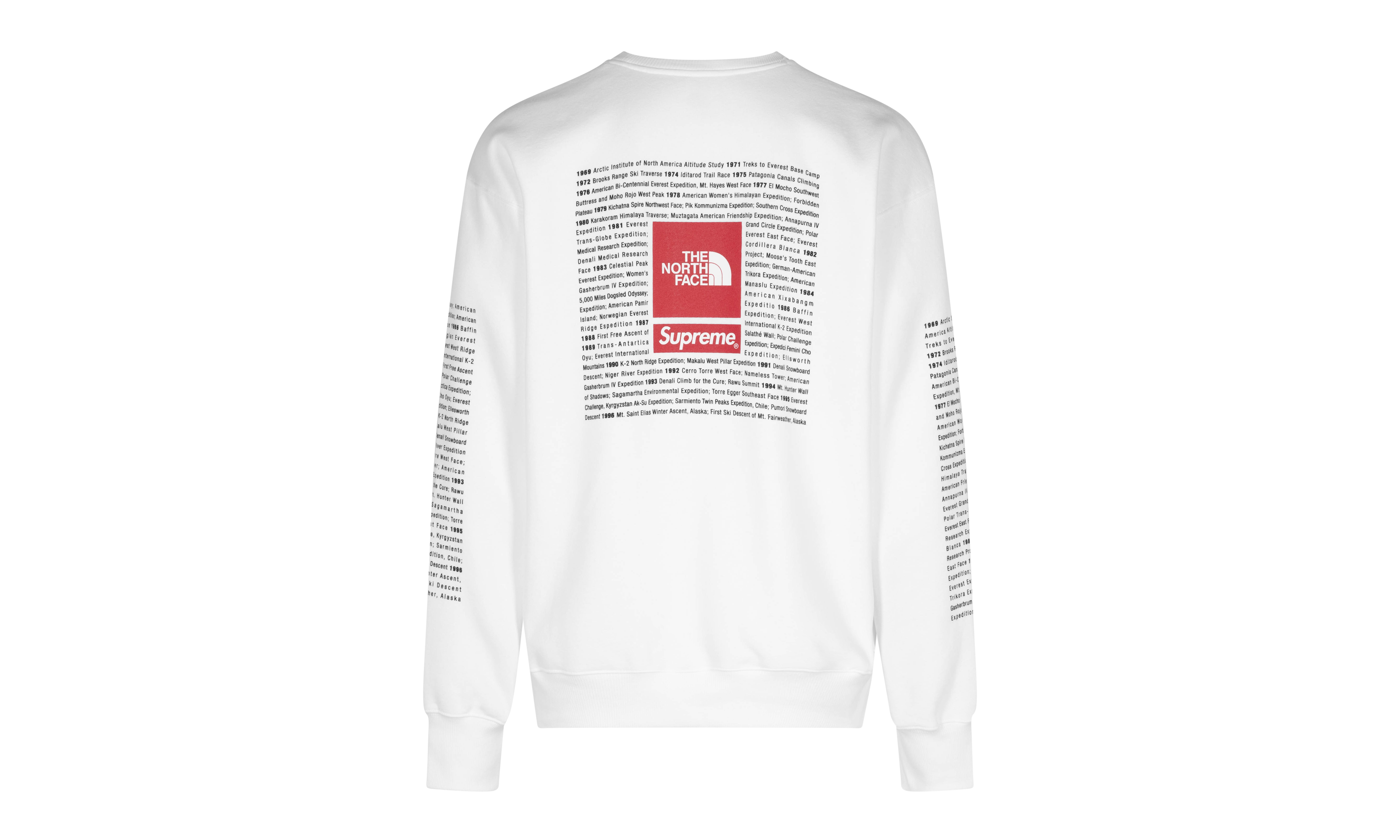 The North Face Crewneck "White" SU301