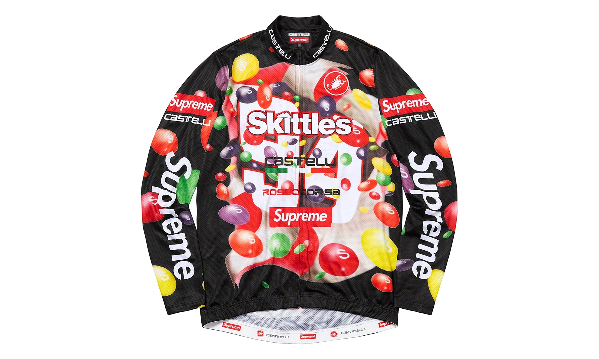 Skittles Castelli L/S Cycling Jersey "FW21 - Black" SU26687