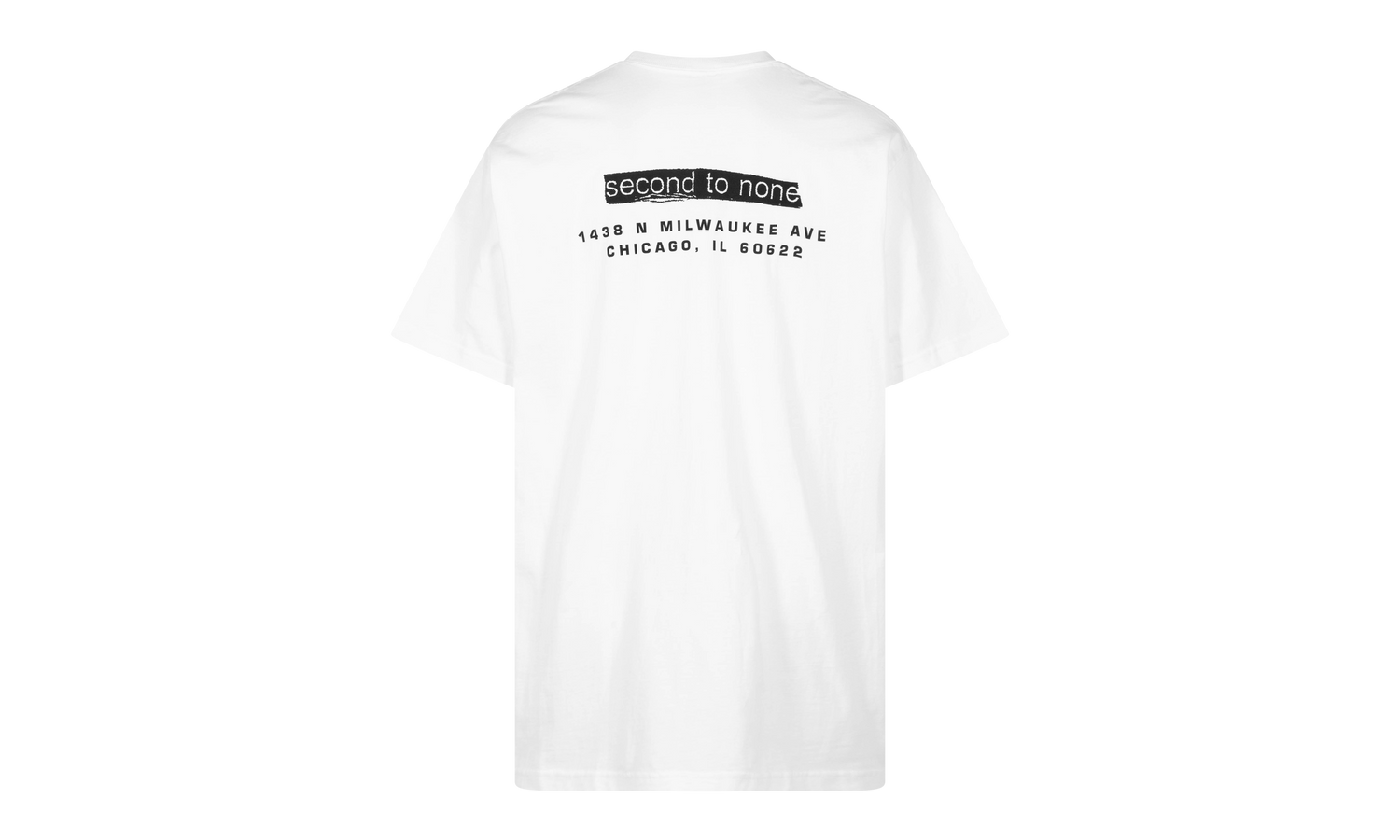 Chicago Box Logo Tee "White" SU100125
