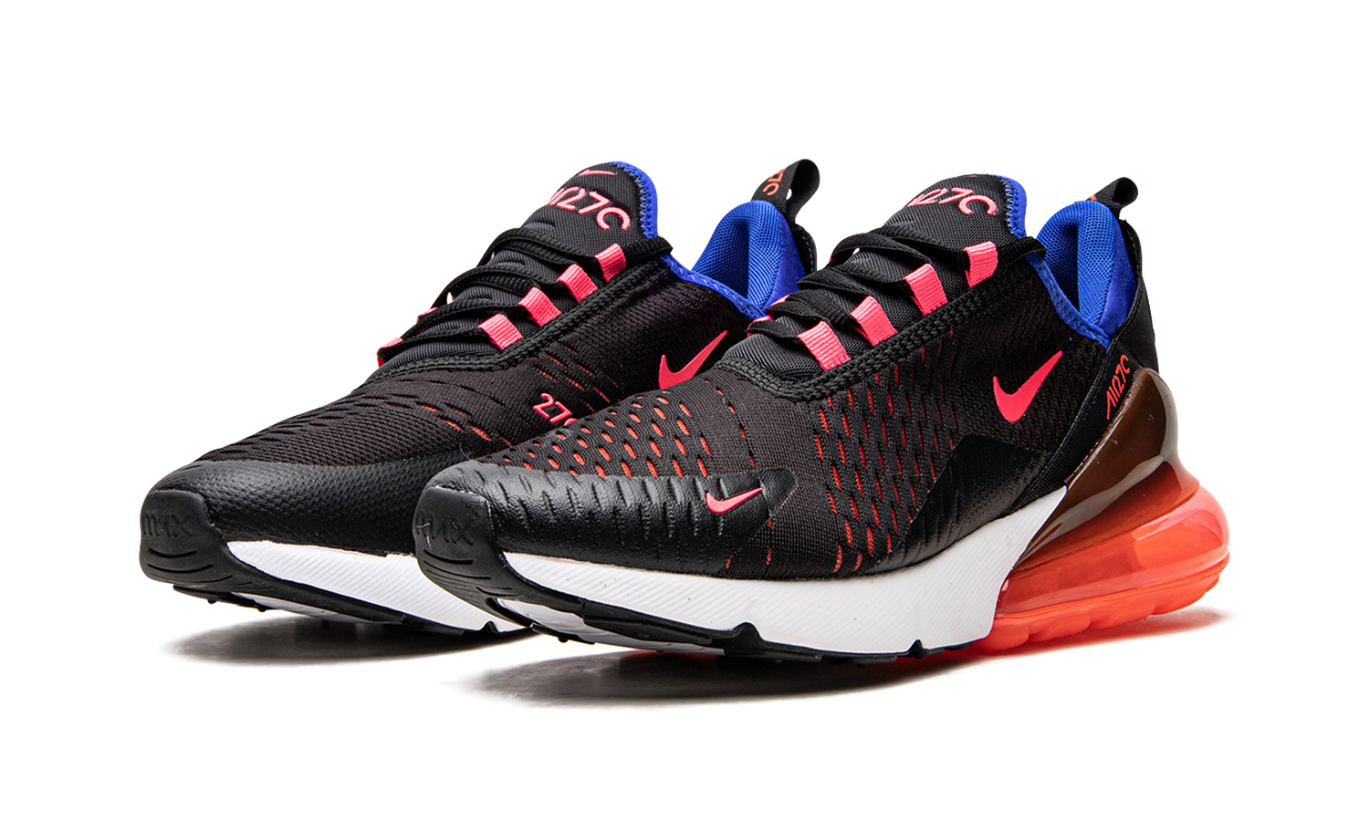 AIR MAX 270 MNS WMNS "Black Bright Crimson" DZ4407 600
