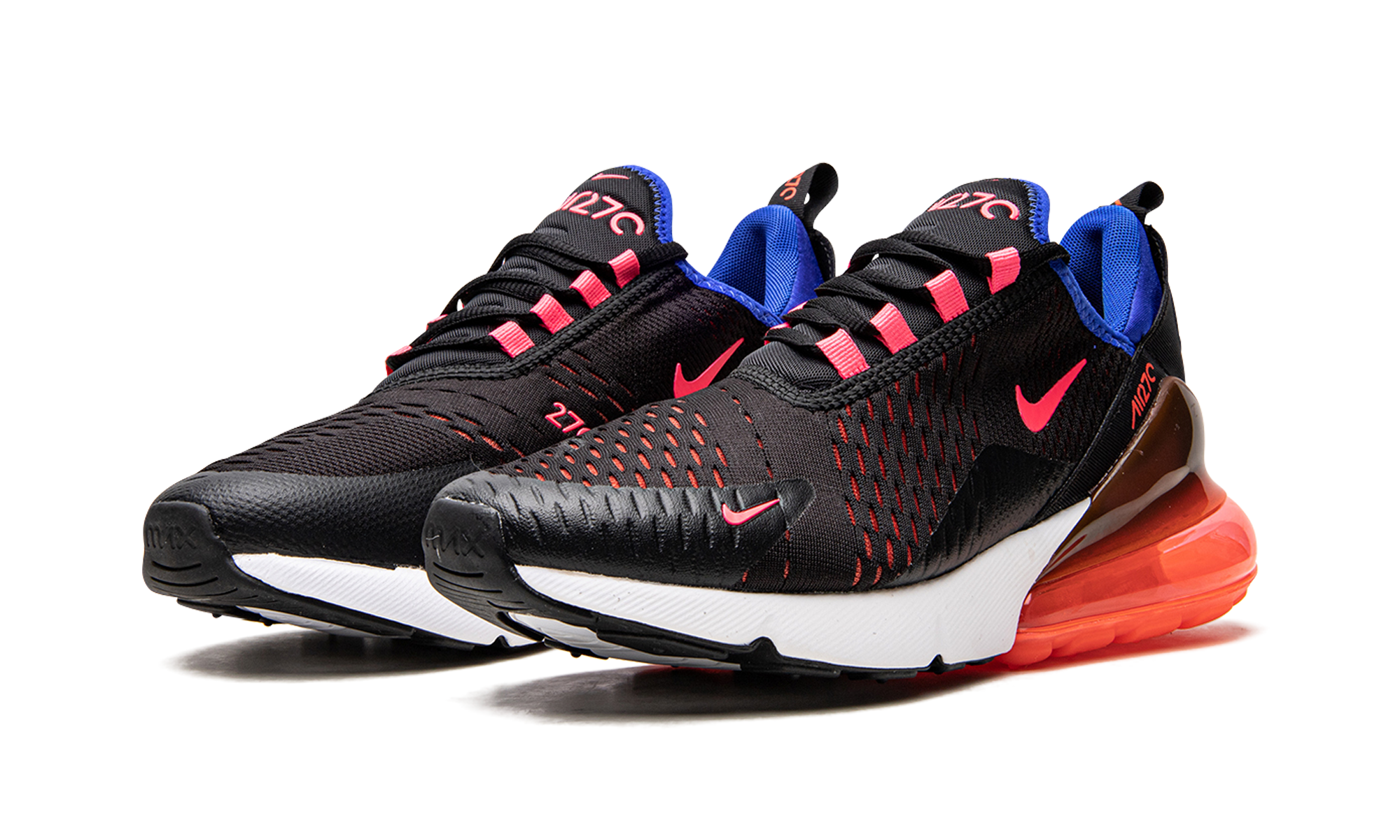 AIR MAX 270 MNS WMNS "Black Bright Crimson" DZ4407 600