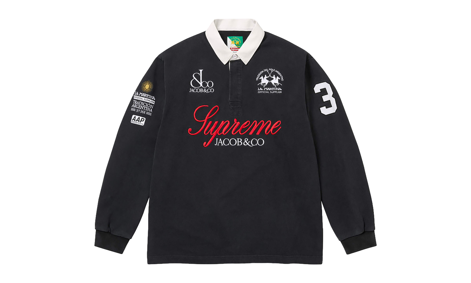 La Martina Rugby "SS26 - Black" SU27823