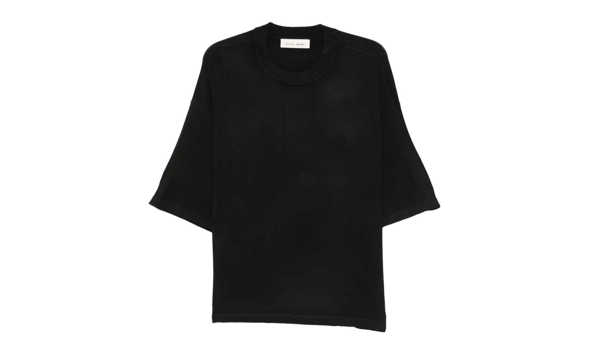 Essentials Soft Knit Tee "Vintage Black" RW00312 0031