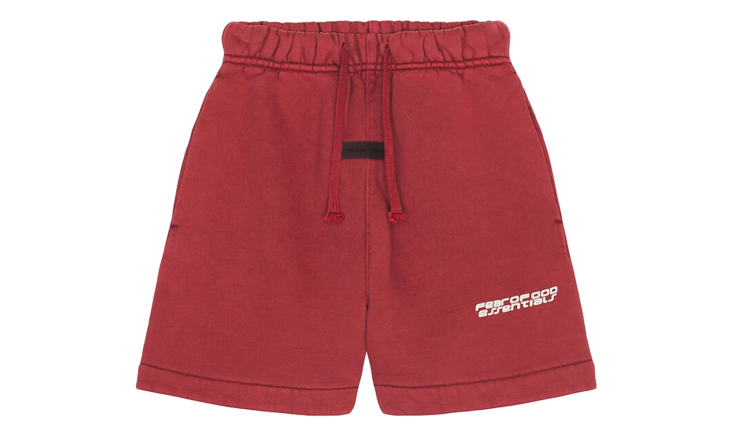 Essentials Heavy Fleece Classic Sweatshort GS "Crimson" 785HO254481K