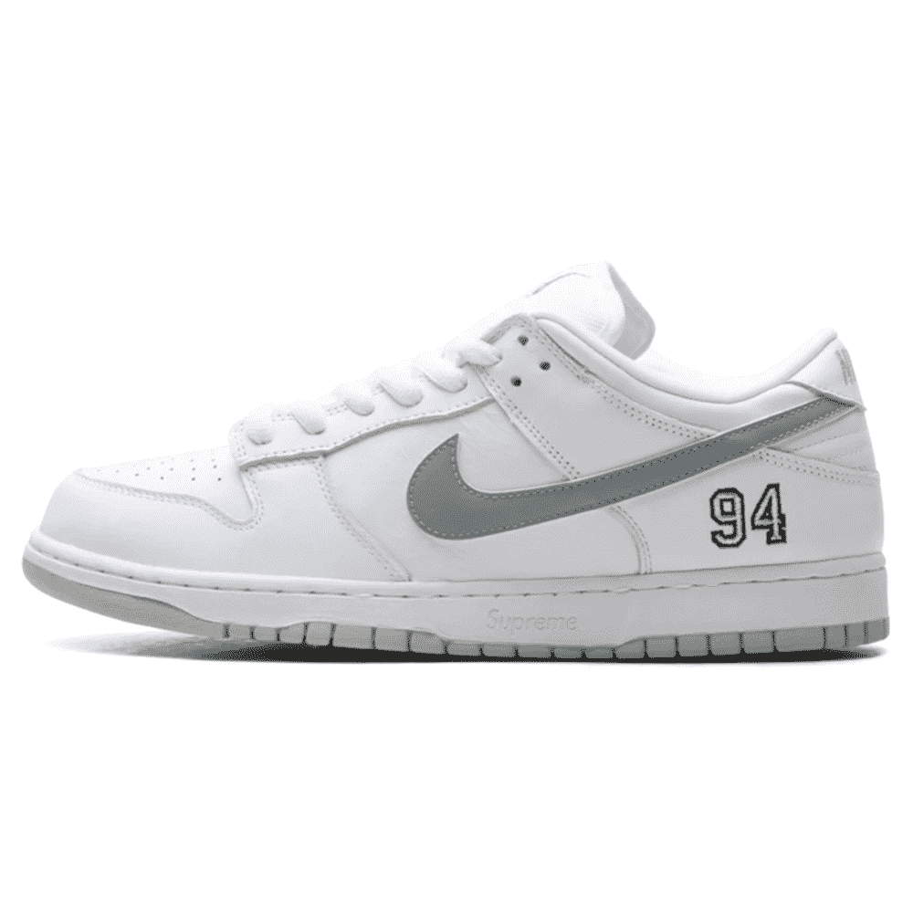 SB Dunk Low “Supreme – White”