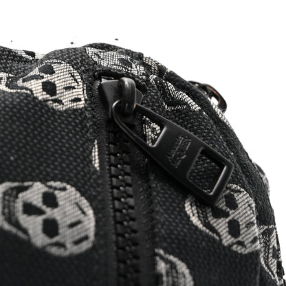 Jacquard Skull Belt Bag Black White