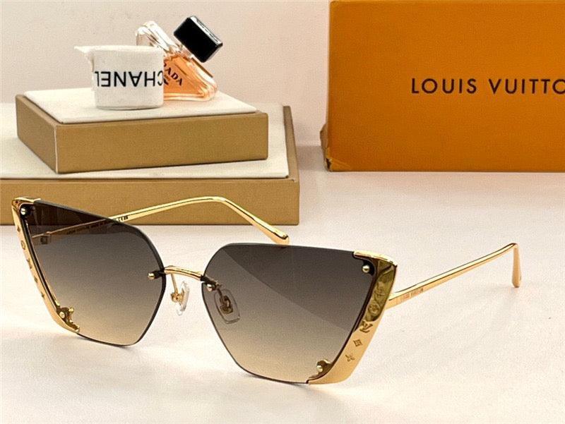 Louis Vuitton Z1993U LV  Moon Metal Cat Eye Women's Sunglasses ✨