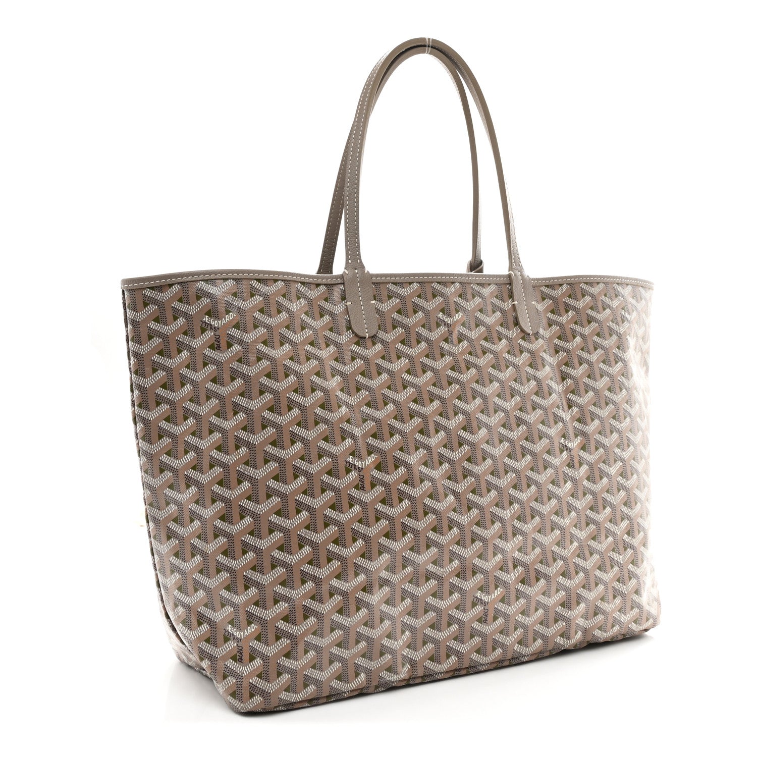 Goyardine Saint Louis Claire Voie PM Grege Khaki