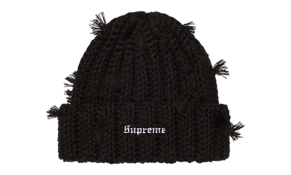 Hand Tied Beanie "FW23 - Black" SU27012