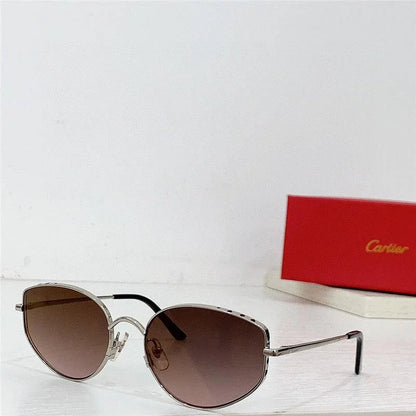 NEW Cartier metal frame sunglasses Panthere Women&