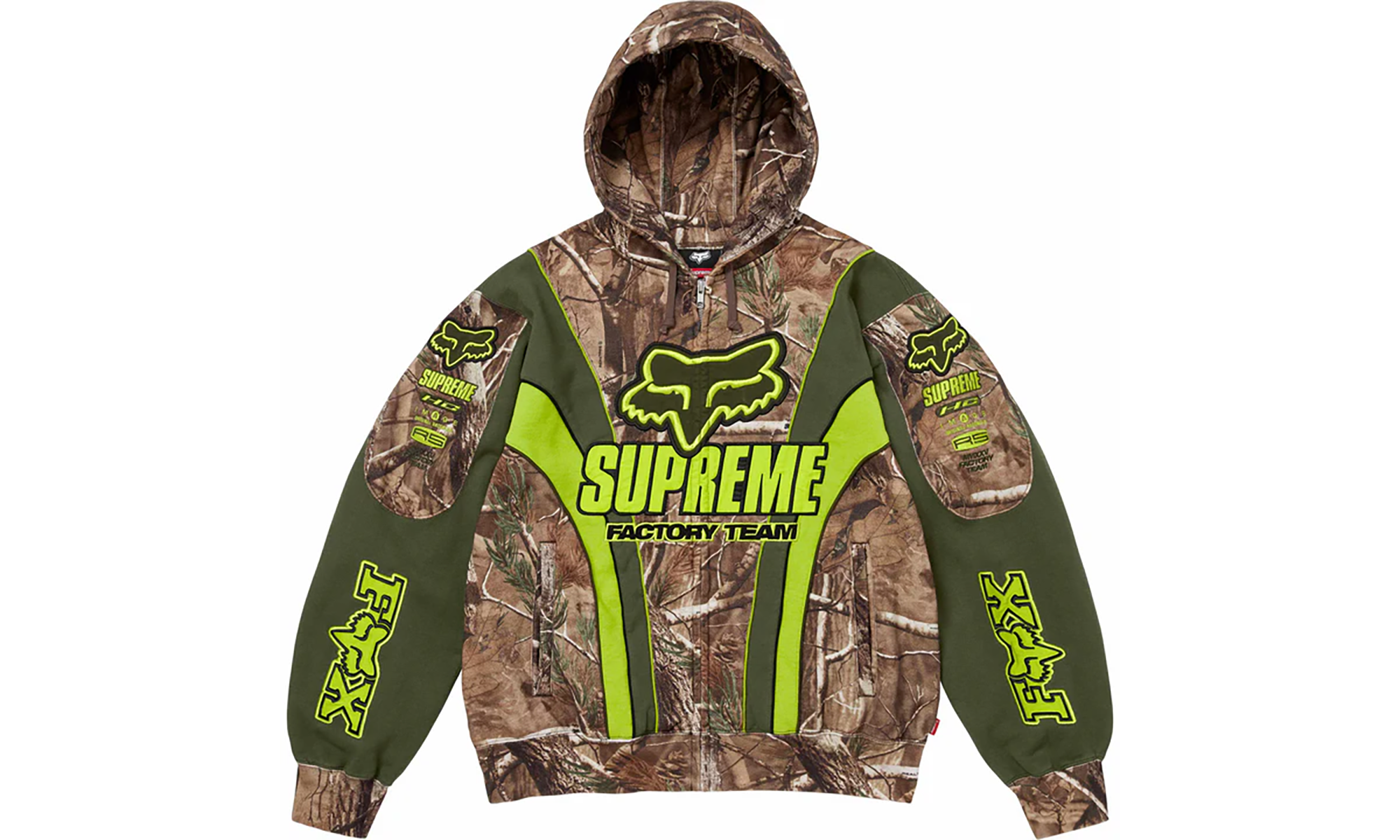 Fox Racing® Zip Up Hooded Sweatshirt "FW25 - Realtree¬Æ AP Camo" SU26219