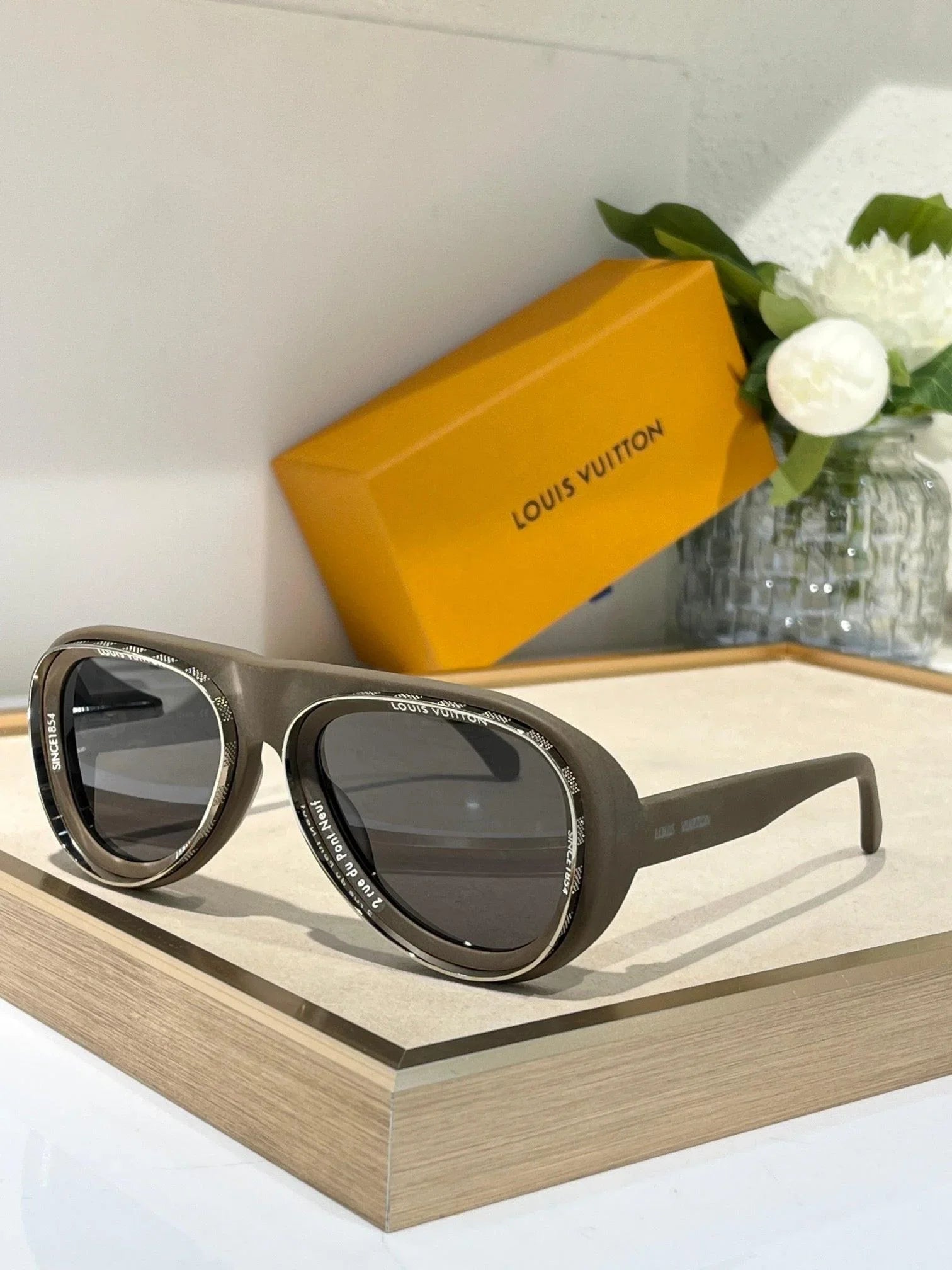 Louis Vuitton Z2445U  Super Vision Pilot Sunglasses ✨