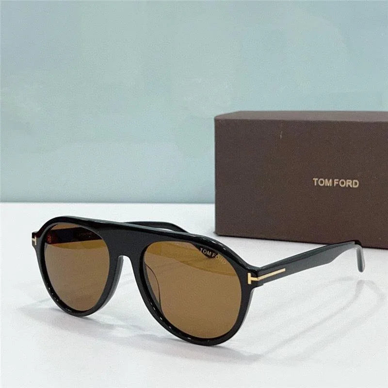 TOM FORD Pilot Horn TF1047 Private Collection Sunglasses $1100 ✨