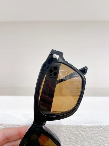 CELINE Rectangular Cat Eye Sunglasses CL40058I Black Women&