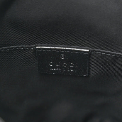 Econyl Nylon Monogram Off The Grid Drawstring Bucket Backpack Black