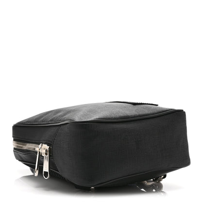 GG Supreme Monogram Web Belt Bag Black Grey