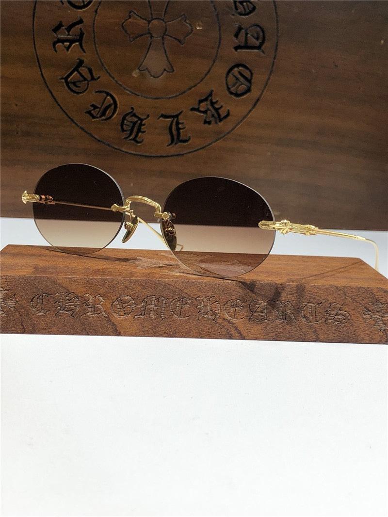 Chrome Hearts SINNERGASM oval round tinted Sunglasses✨