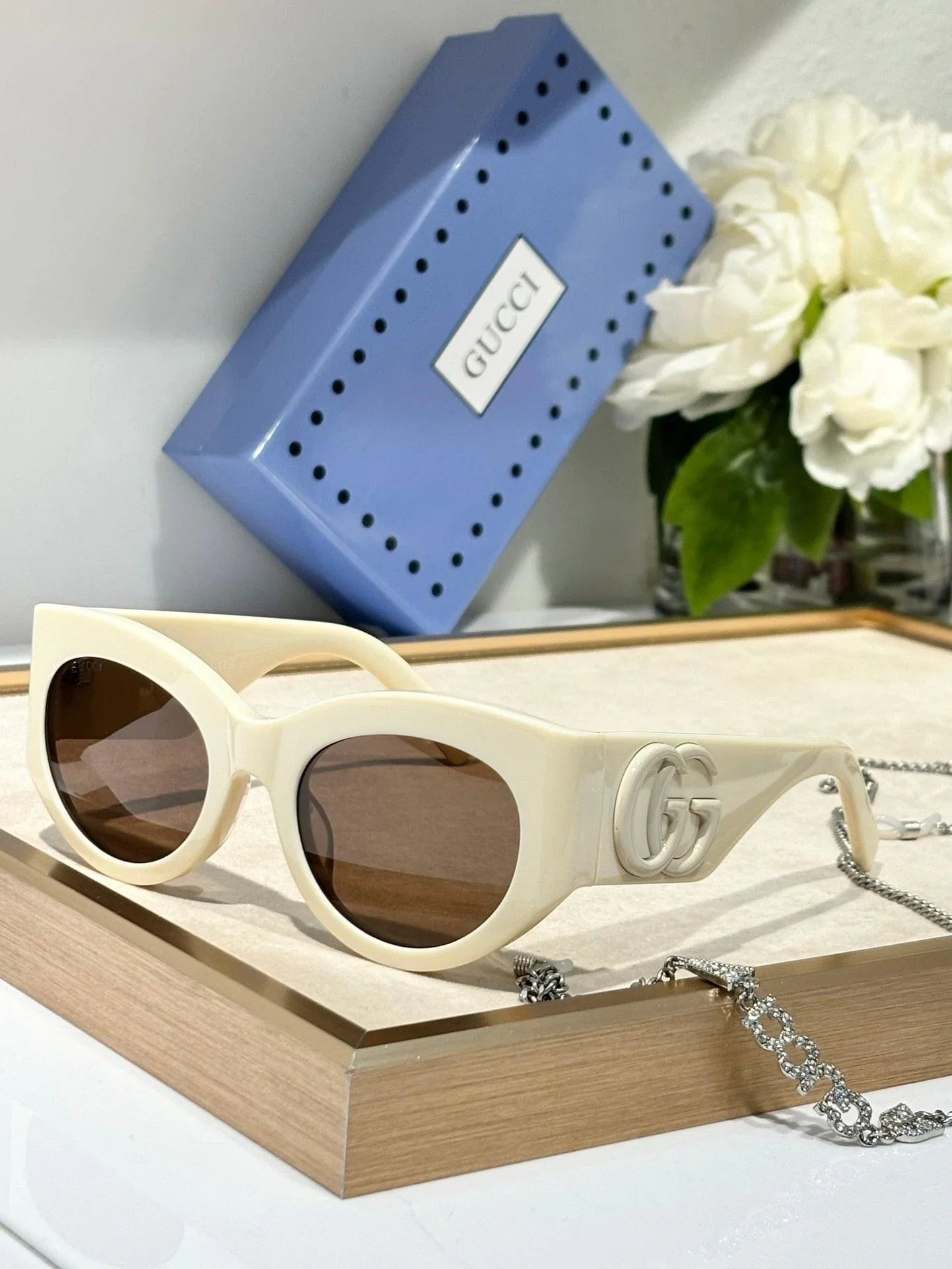 Gucci GG 1544S 53mm Women's Sunglasses ✨