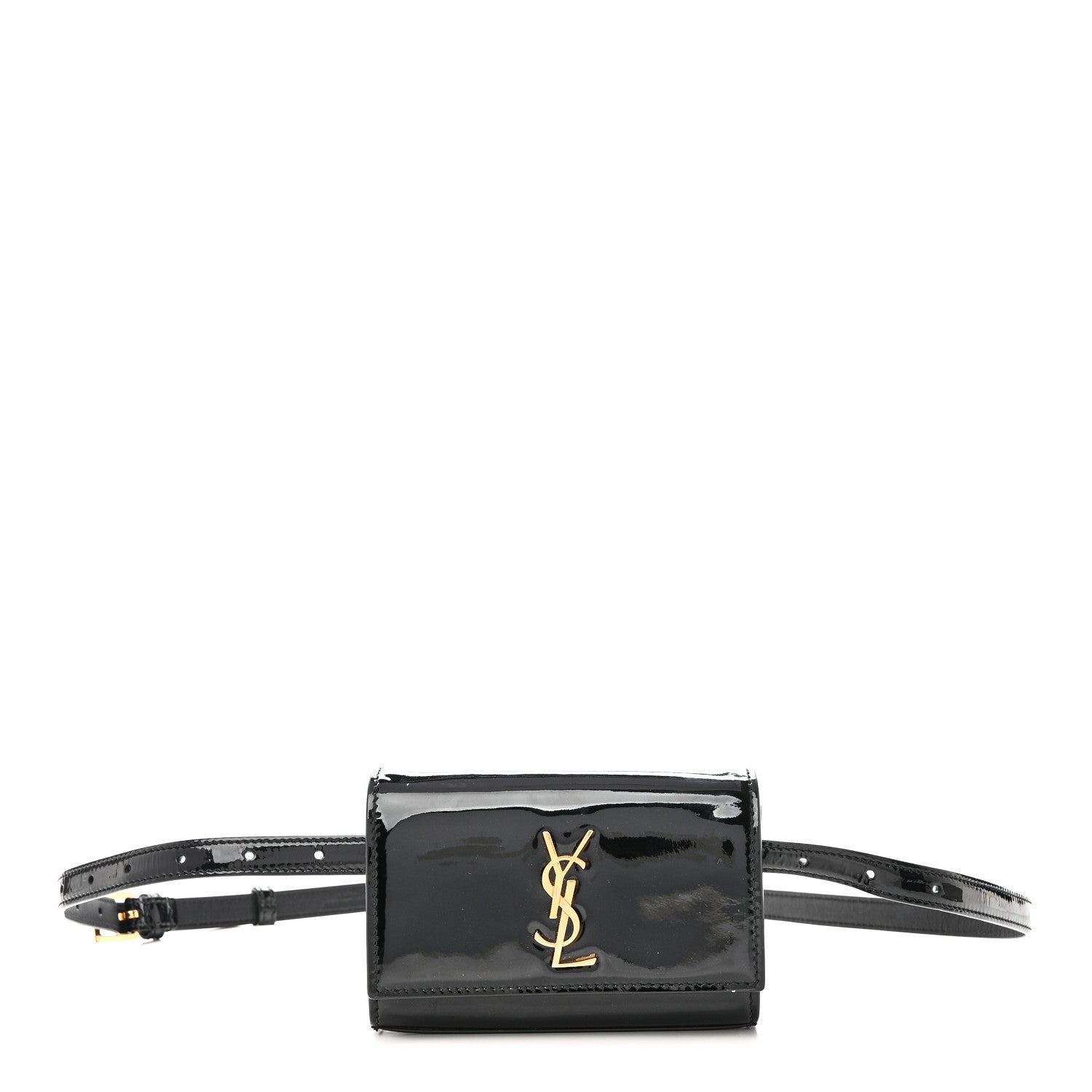 Patent Monogram Kate Belt Bag Black