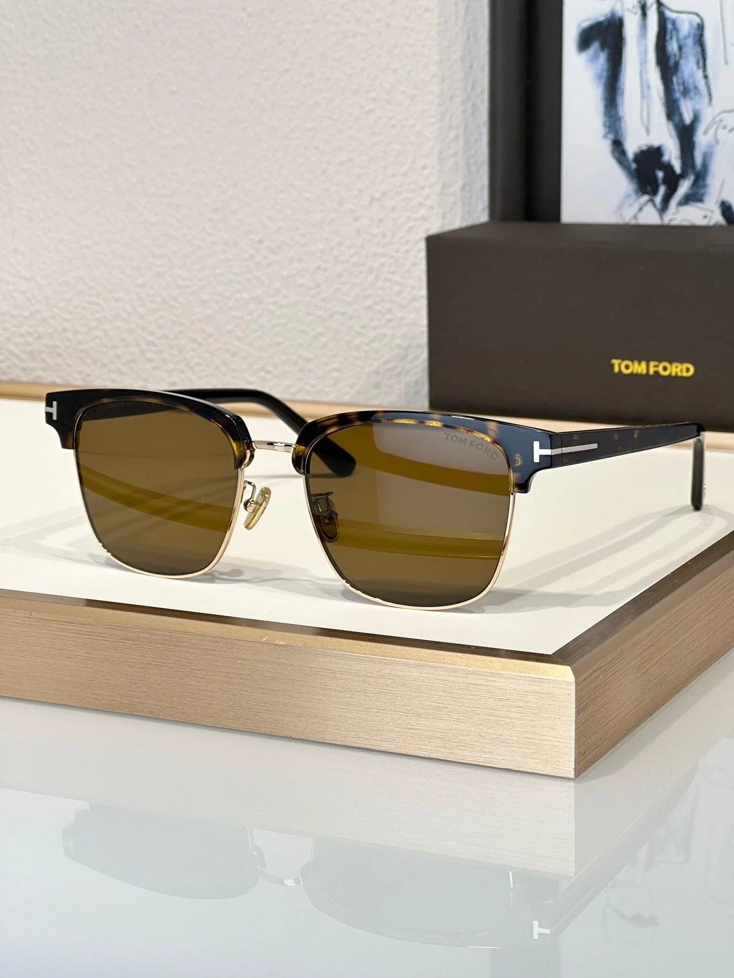 Tom Ford TF1139 POLARIZED RIVER Sunglasses 🔱