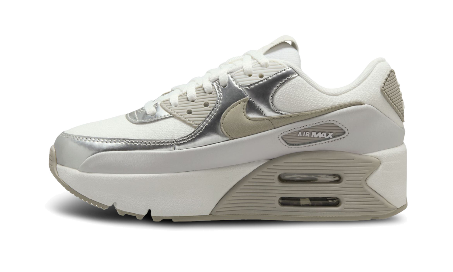 Air Max 90 LV8 WMNS "Vast Grey Metallic Platinum" IB0170 101