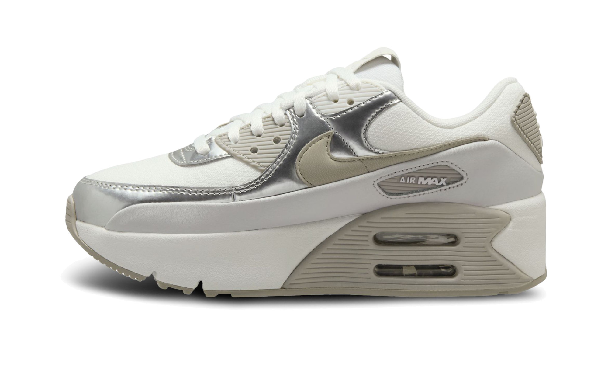 Air Max 90 LV8 WMNS "Vast Grey Metallic Platinum" IB0170 101