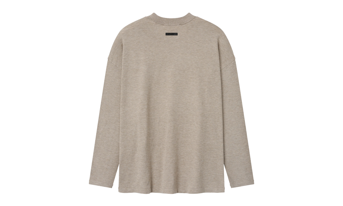 Essentials Soft Knit Long Sleeve Tee "Seal Heather" RW00313 0135