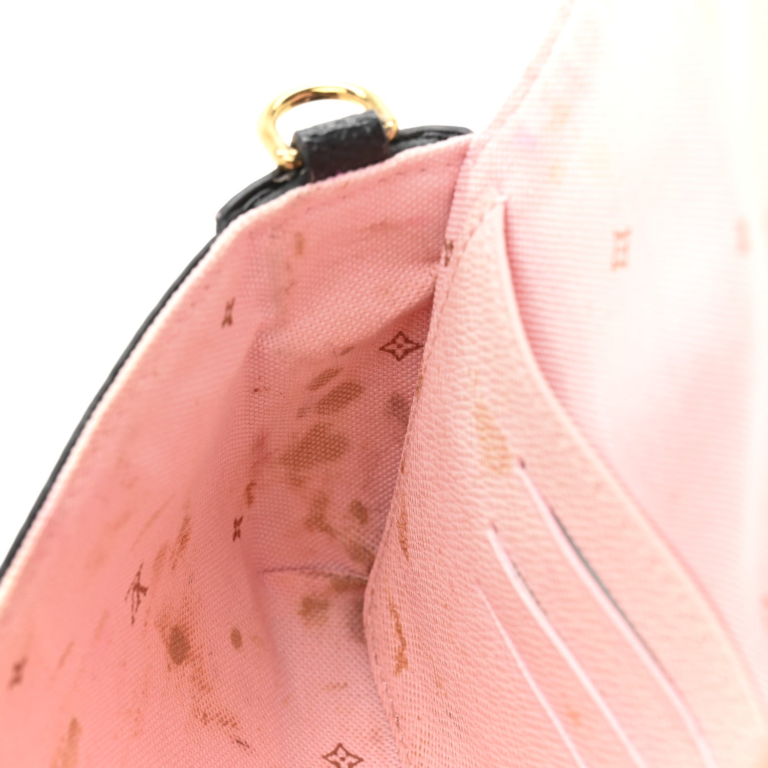 Monogram Fall For You Felicie Strap &amp; Go Black
