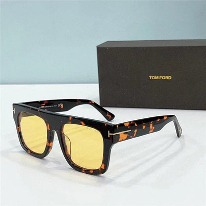 TOM FORD FAUSTO TF0711 Rectangular Sunglasses ✨