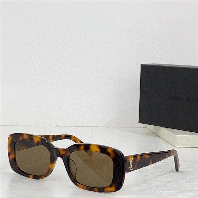 Saint Laurent Eyewear SL M130 rectangle-frame Sunglasses ✨