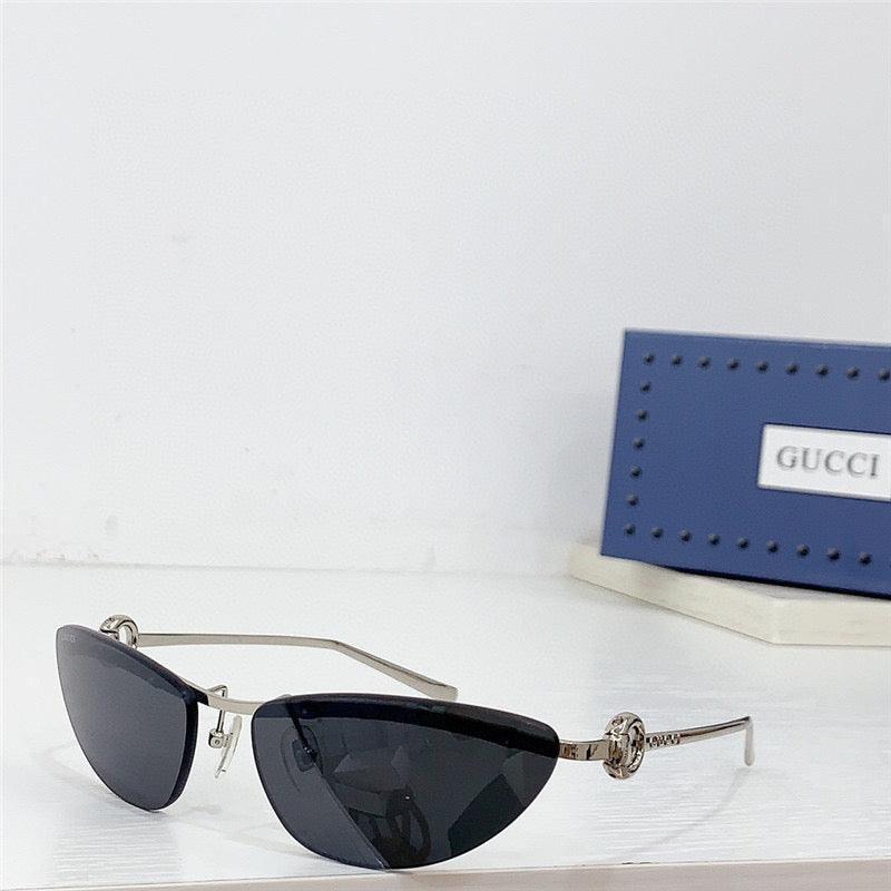 GUCCI Rectangular Frame 2024 in metal frame New Season GG1701 Sunglasses  ✨