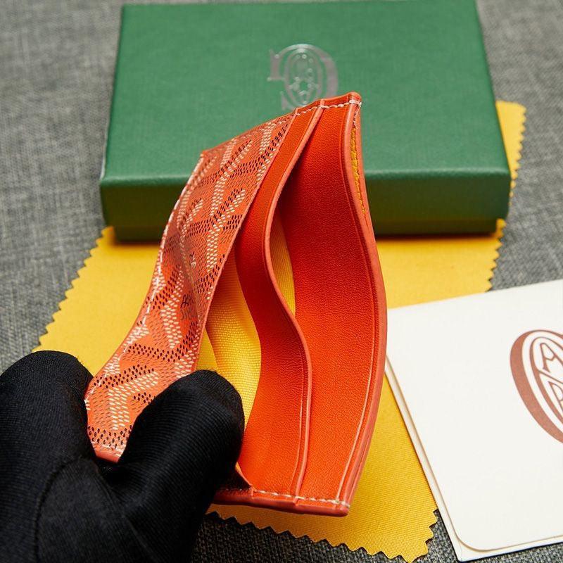 Goyard Saint-Sulpice Card Wallet In Goyardine Canvas ✨