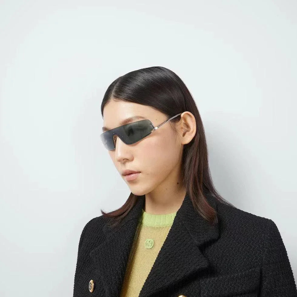 Gucci GG 1561 MASK-SHAPED FRAME unisex Sunglasses ✨