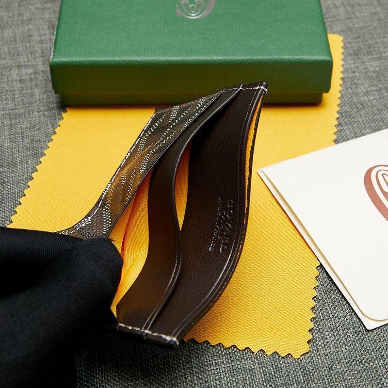 Goyard Saint-Sulpice Card Wallet In Goyardine Canvas ✨